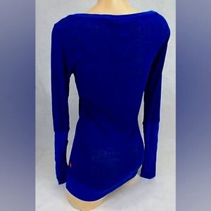 Nike Top Size Med Long Sleeve Sheer Activewear